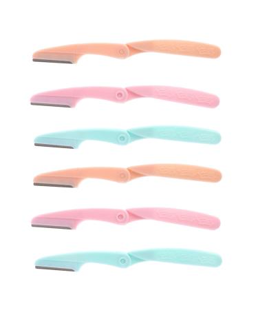 Frcolor 6pcs Eyebrow Razor & Facial Hair Remover for Women - Precision Trimmer Set - Buy Online on GoSupps.com