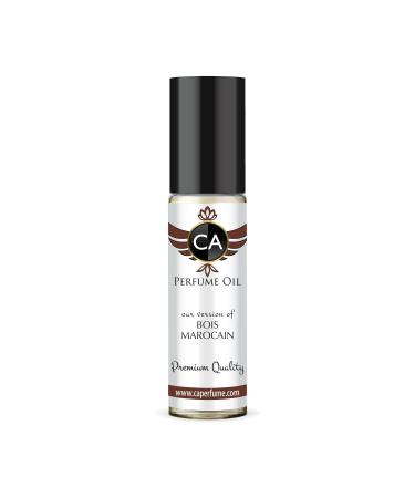 CA Perfume Impression of Tom F Bois Marocain For Women & Men Replica Fragrance Body Oil Dupes Alcohol-Free Essential Aromatherapy Sample Travel Size Concentrated Long Lasting Roll-On 0.3 Fl Oz/10ml T FORD BOIS MAROCAIN IMPRESSION 0.33 Fl Oz (Pack of 1)