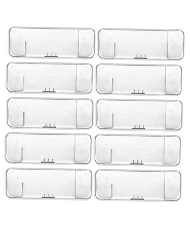 Frcolor 50-Piece Portable Razor Storage Box - Clear Plastic Container for Razors | Travel-Friendly Razor Holder - Buy Online on GoSupps.com