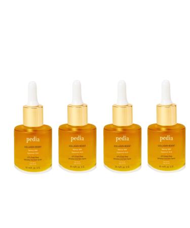 1/2/4PC Pedia Advanced Collagen Boost Anti Aging Serum Firm Skin & Reduces Wrinkles Pedia Advanced Collagen Boost Anti Aging Serum for All Skin Types (4 PC)