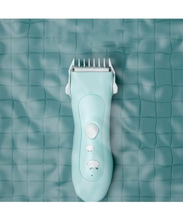 Healifty Rechargeable Electric Barber Cutter for Kids - Blue Portable Haircutting Trimmer for Infants - Cordless and Mute Toddler Clipper Kit - Buy Online on GoSupps.com