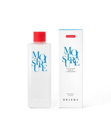 ORJENA Aqua Moisture Micellar Cleansing Water for all skin types facial cleanser & makeup remover 10.1 fl.oz