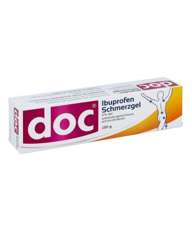 Doc ibuprofen pain gel 5% 150 g