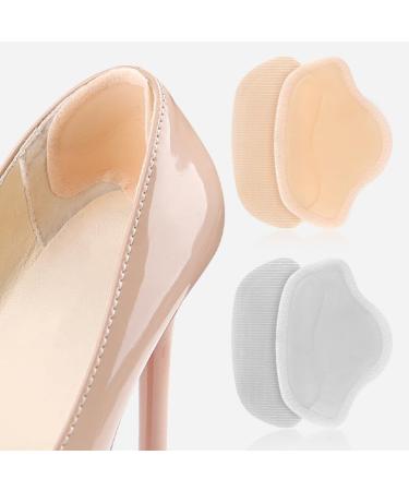 Baluue Heel Pads - 2 Pairs Replaceable Comfort Liners & Stickers for Heels - Ideal Foot Pads for Pain Relief & International Shipping - Buy Online on GoSupps.com