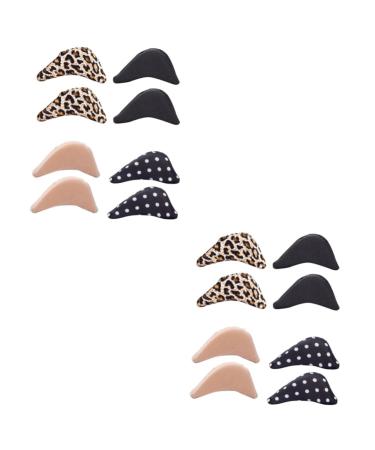 Mobestech 8 Pairs Arch Support Shoe Men Shoe Filler Insole Shoe Inserts Insoles Foot Insoles Shoe Fillers for Amputated Toes Big Toe Plug Shoe Insoles Gel Insoles Cushion Adjust