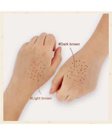 Buy Gocohhi Freckles Pen - Natural Lifelike Fake Freckles Makeup Tool Waterproof & Durable (Dark Brown) - Fast International Shipping - Buy Online on GoSupps.com