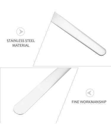Cosmetic Spatula Stainless Steel Eye Cream Applicator Wand Stick Reusable Metal s Spoon Mini Flat Facial Cream Scoop Masks Sticks Mask Applicator - Buy Online on GoSupps.com
