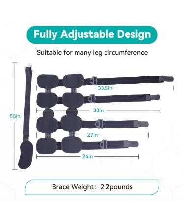 Doukom Hinged Knee Brace - Adjustable Post Op Support for ACL, PCL, MCL, Meniscus Tear & Arthritis - Orthopedic Stabilizer for Recovery - Buy Online on GoSupps.com