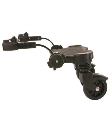 Valco Baby Hitch Hiker Ride On Board - Black | Compatible with Strollers | Easy Attachment - Buy Online on GoSupps.com