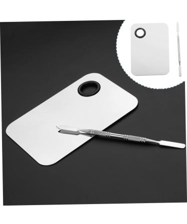 Balacoo Makeup Palette Set - 6 Watercolor Trays & Nail Color Mixing Palettes for Professional Nail Art & Makeup | Stainless Steel Paint Tools - Buy Online on GoSupps.com