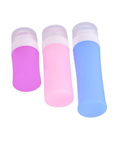 1 Set Silicone Bottle Set Creative Bottles Lotions Bottles Anti-leak Bottles for Trip Cosmetics Tubes Cosmetic Bottles for Woman Silica Bottles for Travel Refillable Bottles