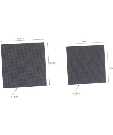 FRCOLOR 5 Pairs Soles Stickers for Cleats | Shoe Grip & Traction Pads | Mute Black 5x5cm Decals for Shoe Protection - Buy Online on GoSupps.com