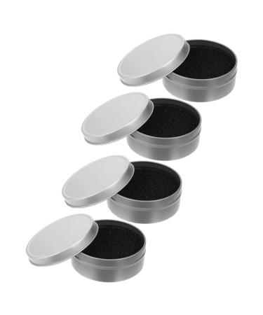 Angoily 4sets Box Makeup Sponge Tools Activated Carbon Sponge Brush Cleaning Pad Makeup Brush Cleaning Makeup Cleaning Mat Makeup Cleaner Brush Cleaning Tool The Lazy Make up