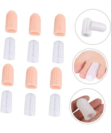 Foytoki 6 Pairs Toe Splitter High Heel Protectors - Silicone Gel Toe Caps for Hammer Toe, Blister Protection and Cushioning - Buy Online on GoSupps.com
