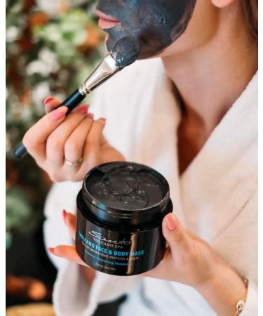 Santo Volcano Face & Body Mask 200 ml - Buy Online on GoSupps.com