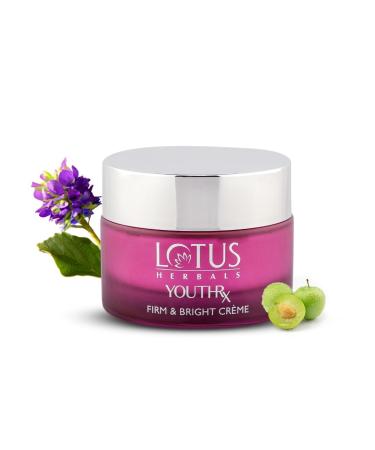 Lotus Herbals YouthRx Stevige & Heldere Cr me SPF 20 PA+++ Bakuchiol Retinol & Vitamine C Anti Ageing & Brightening 50g