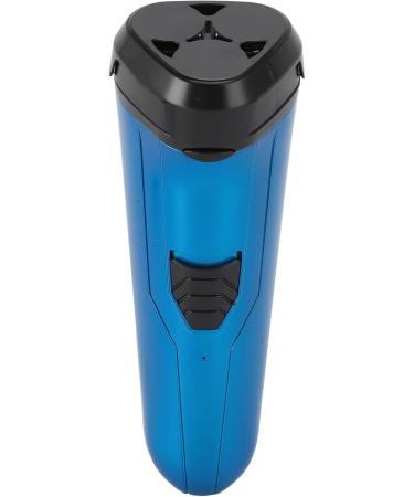 Beard Trimmer Rechargeable Electric Beard Trimmer 3 Multifunctional Floating Heads for Travel (Blue) - Buy Online on GoSupps.com