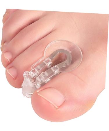 DOITOOL 32pcs Little Bunion Correction Pinky Separators Stretcher Supplies - Relief and Correctors Salon Kit - Transparent Reusable Spacers for Pressure Relief - Buy Online on GoSupps.com