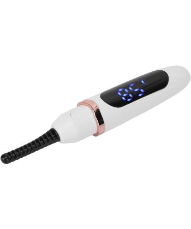 Qukaim Electric Heated Eyelash Curler Electric Eyelash Curler USB Rechargeable Heated Handheld Curler with Intelligent Temperature Control White - Buy Online on GoSupps.com