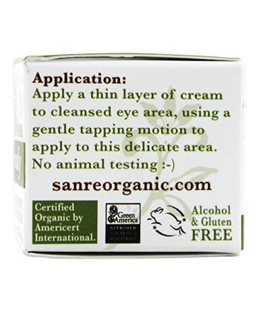 SanRe Organic Skinfood Eye Candy - USDA Organic Anti-Aging Eye Contour Cream - Buy Online on GoSupps.com