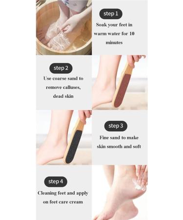 Bare Foot File Foot Files for Hard Skin Pumice Stone Foot File Foot File Callus Remover Foot Scrubber Professional Foot Rasp - Buy Online on GoSupps.com