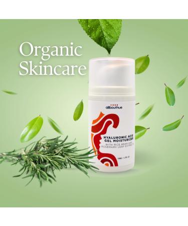 Hyaluronic Acid Gel Moisturizer - Lightweight Hydrating Gel for Dry Skin | 1.7 oz | Best International Shipping - Buy Online on GoSupps.com