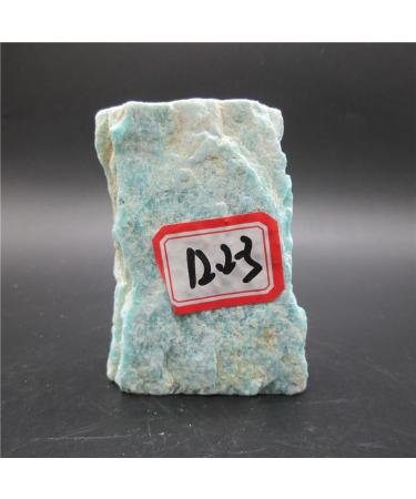 Yenoshi 156g Natural Stone Real Green Amazonite Mineral Specimen Crystal Raw Gemstone Decoration Collection Healing Energy Stone Health