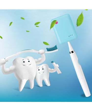 UV Toothbrush Sanitizer Case Toothbrush Sterilizer Holder Portable Wall-Mounted Ultraviolet Toothbrush Head Sterilizer UV Disinfection Case(Blue) - Buy Online on GoSupps.com
