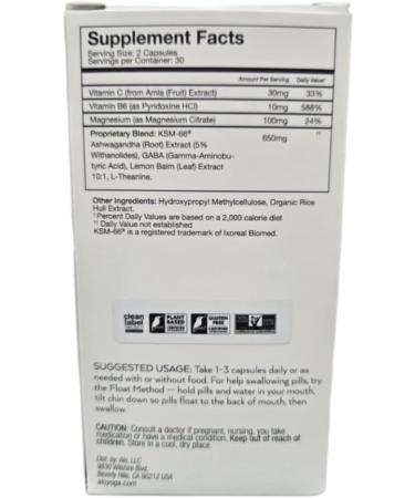 ALO Chill Capsules Relaxation Supplement Which Supports Calmness and Mental Clarity - Buy Online on GoSupps.com