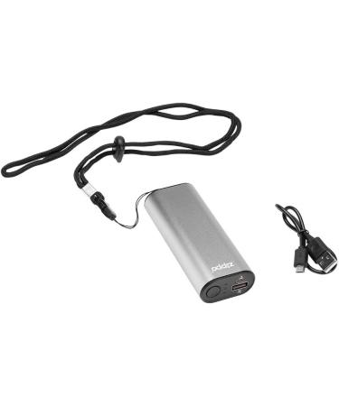 Zippo Silver HeatBank 6 Rechargeable Hand Warmer - Stay Warm on the Go! - Buy Online on GoSupps.com