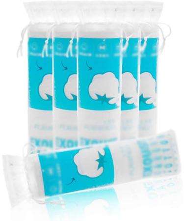 Portable Cleansing Cotton 100pcs Soft Pure Cotton Facial Pads Soft Cotton Round Cleansing Pads Dual Sides Allowing Surface Use Cotton Pads Soft Comfortable (Color : White Size : 6cm) 6cm White - Buy Online on GoSupps.com