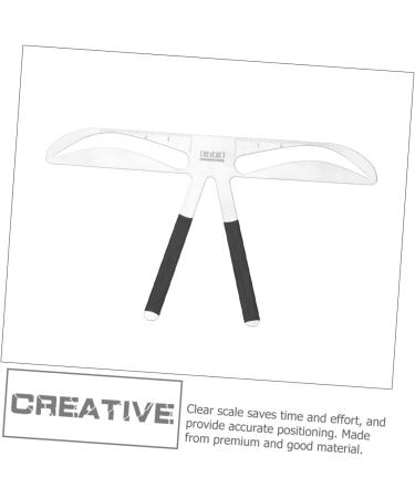 WOFASHPURET Makeup Gadgets Embroidery Eyebrow Ruler Numbers Stickers Digital Ruler Eyebrow Shaping Tool Eyebrow Marks Balance - Buy Online on GoSupps.com