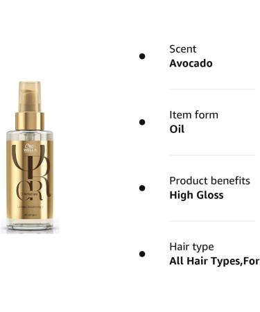 WELLA PROFESSIONALS OIL REFLECTIONS LUMINOUS SMOOTHENING OIL 100ML - Buy Online on GoSupps.com