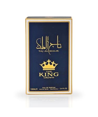 Taj Al Malik EDP Spray 100ML (3.4 OZ) By Ard Al Zaafaran | Experience The Allure Of This Warm Spicy & Floral Fragrance. - Buy Online on GoSupps.com