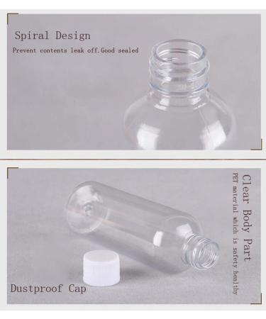 12-Pack 30ml Refillable Clear Travel Bottles - Portable Containers for Liquids Lotion Shampoo & Cream - Ideal for Camping & Travel - Buy Online on GoSupps.com