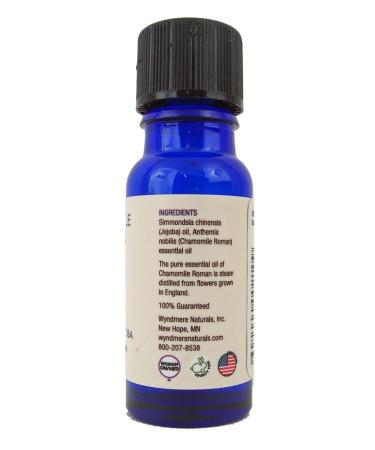 Buy 100% Pure Chamomile Roman Essential Oil in Jojoba - Therapeutic Quality for Diffuser - 10ml - Made in USA - International Shipping Available - Buy Online on GoSupps.com