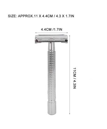 BYARSS Vintage Manual Shaver - Copper Razor Blades & Base - 3 Colors for Precision Beard Shaving - Buy Online on GoSupps.com