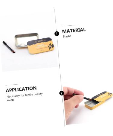 Beavorty Lip Stain Set Brow Wax 2 Pcs Eyebrow Styling Soap Practical Durable Makeup Tool Eyebrow Styling Cream for Women Ladies Soap Brows Clear Brow Wax - Buy Online on GoSupps.com