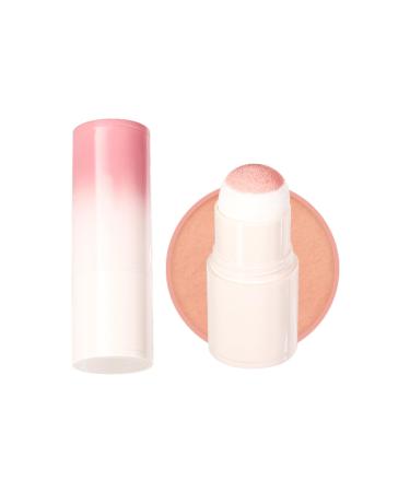 LXZJJM 2-in-1 Air Blush Stick Bring Your Own Puff Head Fine powder Natural and lightweight Easy to apply Brightens and whitens the complexion (03#Apricot Net content 3.4 g/0.12 oz.) 03#apricot 3.4 g (Pack of 1)
