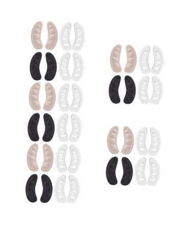 Mobestech 20 Pairs Anti-wear Stickers for High Heels Heel Pads for High Heels High Heel Insoles Foot Pads for Shoes Boots Metatarsal Pad Replacement Inserts Shoes Women's Sandals Carpet