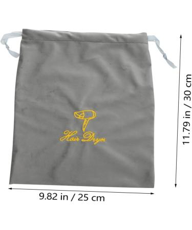 LALADEFIEE Hair Dryer Attachments Storage Hair Dryer Bag Travel Bag for Blow Dryer and Hair Tools - Buy Online on GoSupps.com