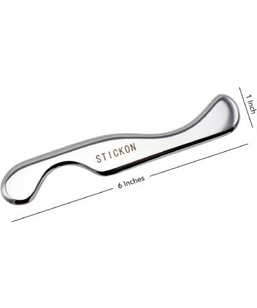 ZOXOZ Gua Sha SA - 5-Part Stainless Steel Fascia Massage Tools | Soft Tissue Therapy Device Set - Buy Online on GoSupps.com