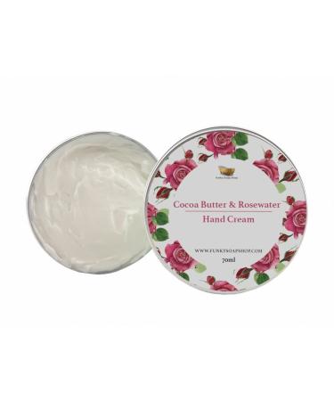 Funky Soap 1 tub rose water hand cream 100g