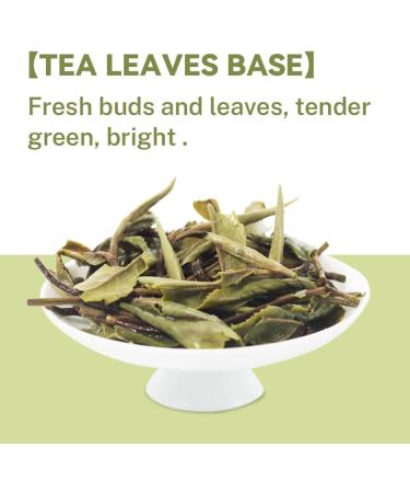 LWXLJMJZC- White Peony White Tea- Fuding Bai Mu Dan(Bai Mu Tan) - Loose Leaf Chinese White Tea- (50g / 1.76oz) 50g Bai Mu Dan - Buy Online on GoSupps.com