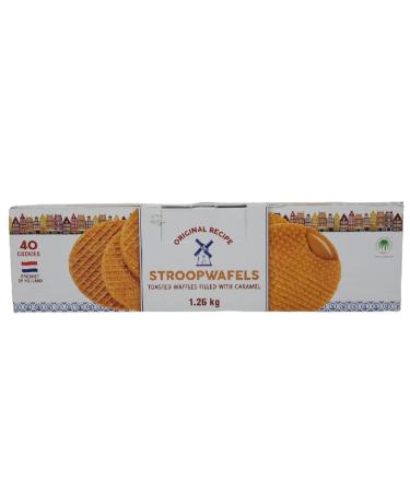 Le Chef Caramel Stroopwafel, 42.4 oz (COST1253037)