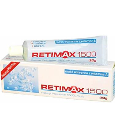 RETIMAX 1500 Vitamin A Retinol Protective Ointment Anti-Ageing Anti-Wrinkles Cream For Sensitive & Dehydrated Skin - 30g