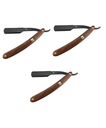 FOMIYES 3pcs Cutlery Holder Man Vintage Wooden Clippers