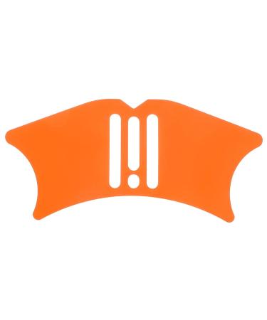 FOMIYES Silicone Molds Eyeliner Pencil Make up Aids Silicone Make up Tools Applicator Seal Miss Grace 10.3x3.8cm Orange