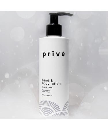 Buy Prive Hand & Body Lotion 8oz - Nourishing Moisturizer for All Skin Types | Free International Shipping - Buy Online on GoSupps.com