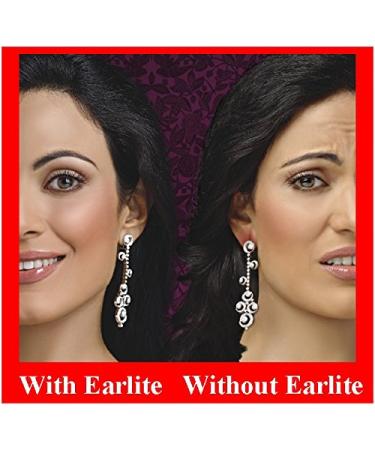 Shop EarLite 120 Invisible Earring Support Patches - Waterproof & Discreet Ear Lobe Solutions in ZipLock Pouch - International Shipping Available - Buy Online on GoSupps.com